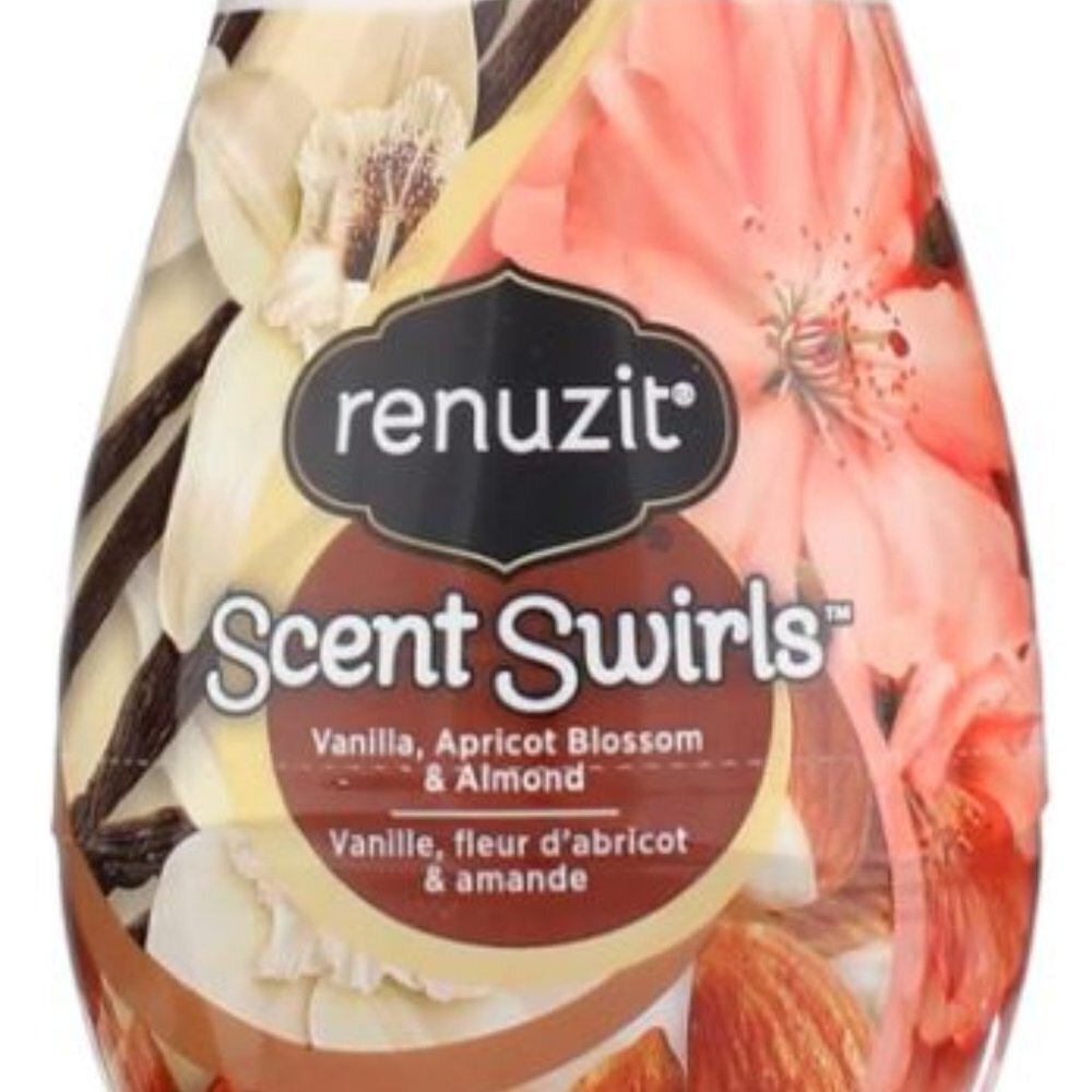 Renuzit Scent Swirls Air Freshener Vanilla Apricot Blossom & Almond 7 oz 1 Cone